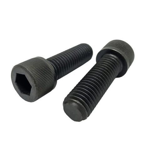 NEWPORT FASTENERS M16-2.00 Socket Head Cap Screw, Black Oxide Alloy Steel, 55 mm Length, 25 PK 418288-25